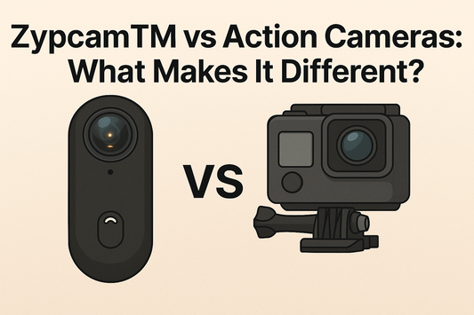 Zypcam™ vs Action Cameras: What Makes It Different?