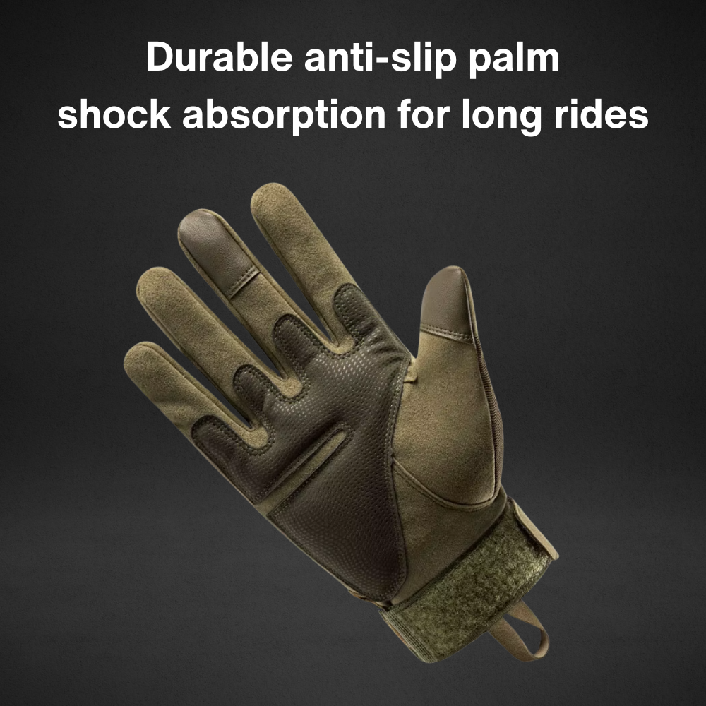Motorcycle Tactical Gloves – Touchscreen, Shockproof & Protective Gear