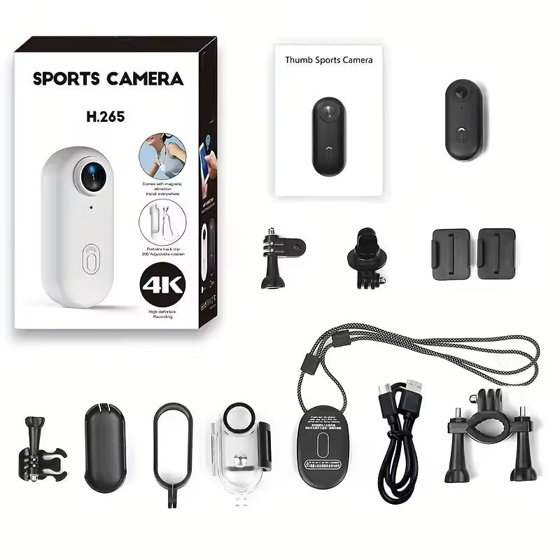 ZypCam™ - 4K Thumb Action Camera