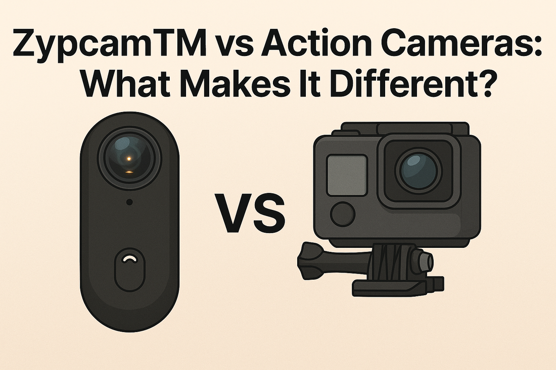 Zypcam™ vs Action Cameras: What Makes It Different?