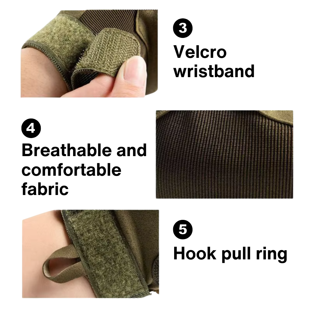 Motorcycle Tactical Gloves – Touchscreen, Shockproof & Protective Gear