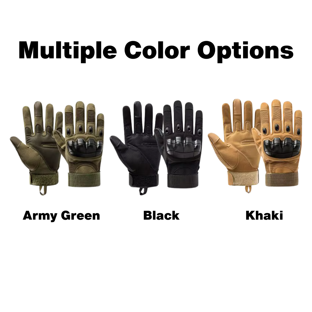 Motorcycle Tactical Gloves – Touchscreen, Shockproof & Protective Gear