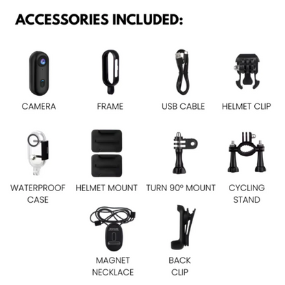 ZypCam™ - 4K Thumb Action Camera